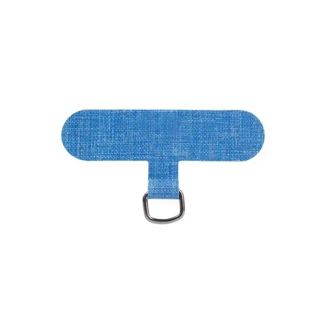 Universal Phone Lanyard Patch Pad Without Adhesive Cell Phone Strap Connector with Metal Ring for Apple IPhone Samsung Xiaomi