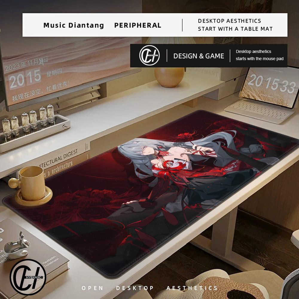 New Hd Printing Phrolova Mouse Pad Xxl Gaming Wuthering Waves Game Keyboard Desk Mat Nonslip Laptop Rubber Kawaii Girl Hybxaxc