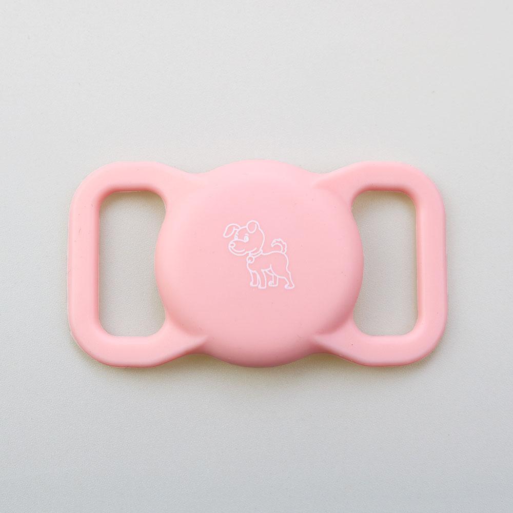 Silicone World Pet Silicone Protective Case GPS Finder Dog Cat Collar Loop For Apple Airtags For Apple Locator Tracker Anti-lost