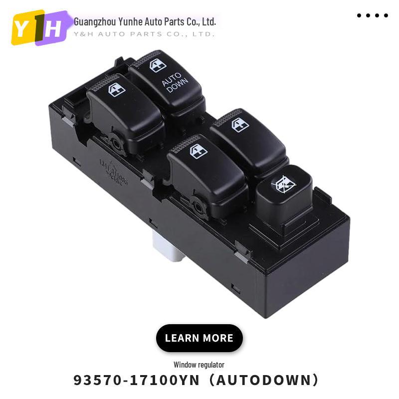Suitable for 03-10 Hyundai: 93570-1C110 Power Window Control Switch Glass Lifter