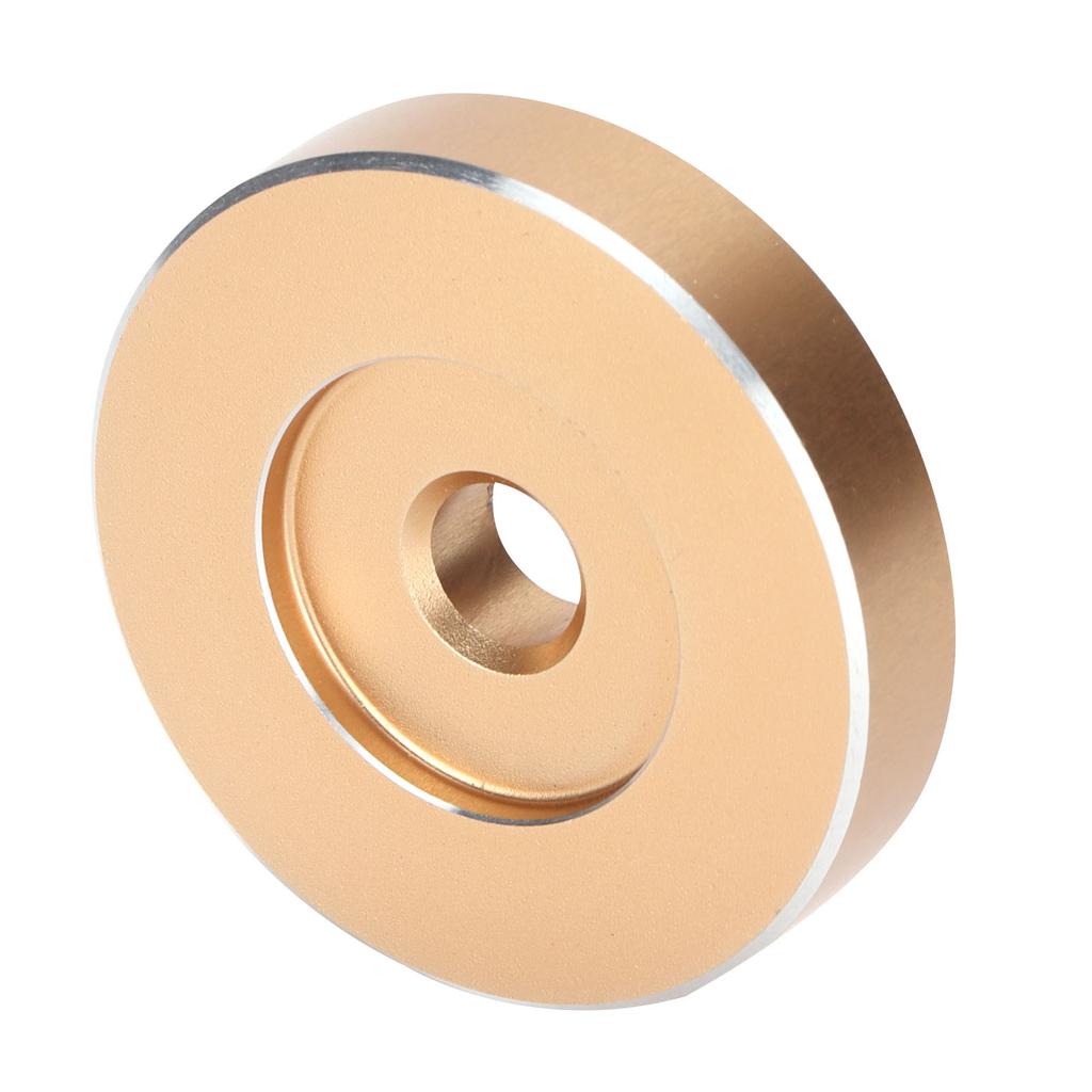 45 RPM Record Turntable Adapter Large Hole Conversion Sheet Vinyl Black Clamp Adapter for Most Big Hole Records