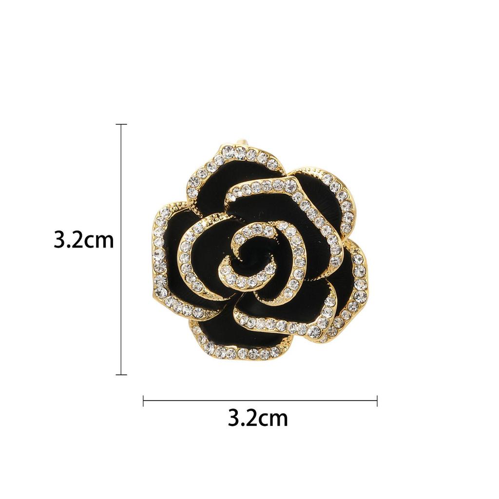 Snowflake & Butterfly Zircon Brooch with Freshwater Pearl for Women's Korean Style Suit Coat