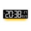 16-inch Large Display RGB Color Changing Wall Clock, Multifunctional Digital Electronic Clock for Living Room, Hot Selling 6658RGB