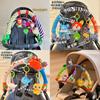 Baby Unicorn Teething Toy With Plush Material For Car Seat And Crib Decor