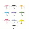 1pc Mini Umbrella For Smartphones With Universal Pig-Shaped Suction Cup Holder, Outdoor Anti-Glare Sun Shade, Made Of Polyester Fiber Material