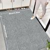1pcs Double Stripe Non-Slip Doormat for Entryway - Heavy Duty Dirt Resistant Rug Indoor Outdoor Carpet for Home/Office