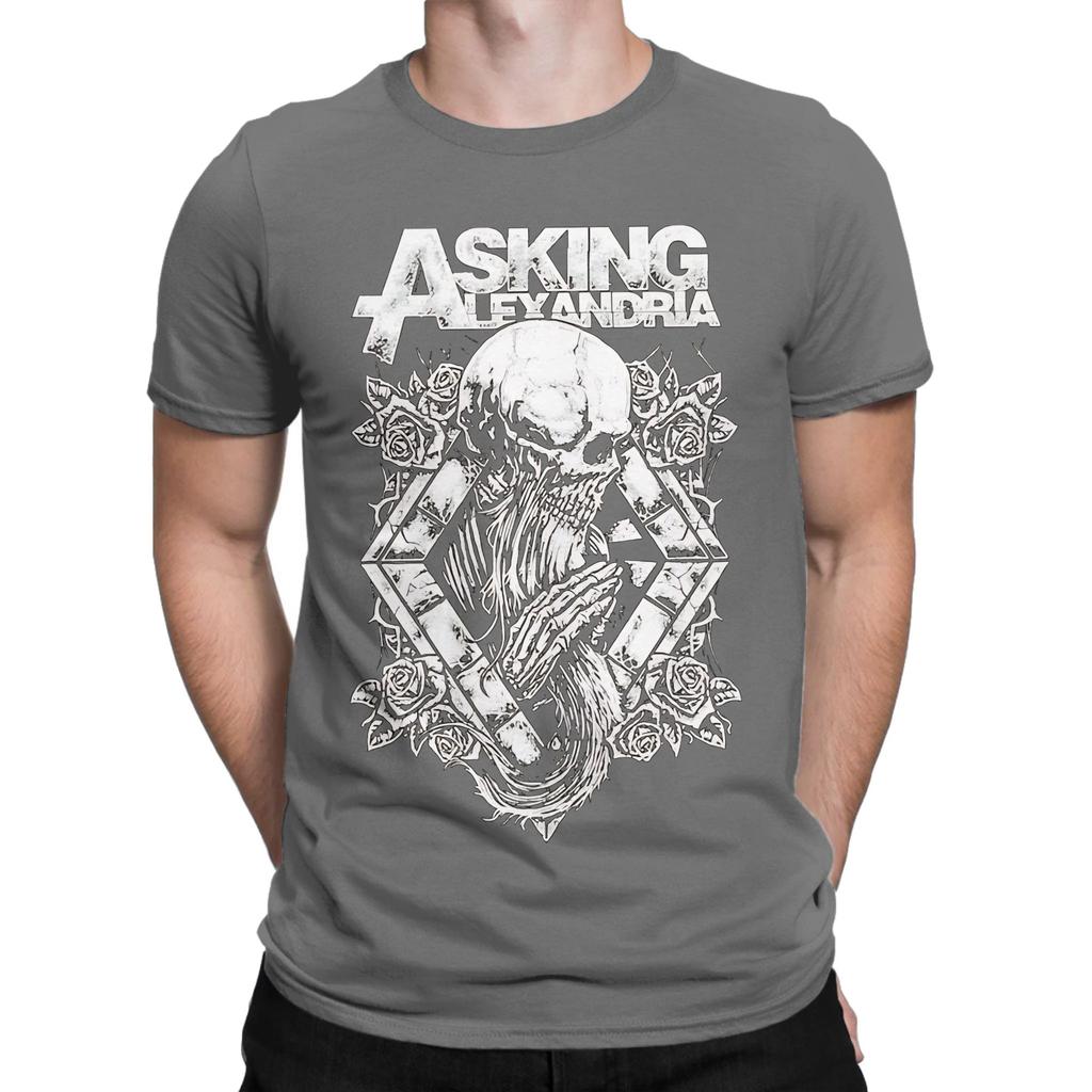 asking alexandria Flower Funny Graphic 100 Cotton TShirt Asking Alexandria Tees Tops For Unisex