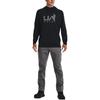 Under Armour Buchstabendruck Fleece Jagd Hoodie Herren Hoodies Schwarz 1375114-001