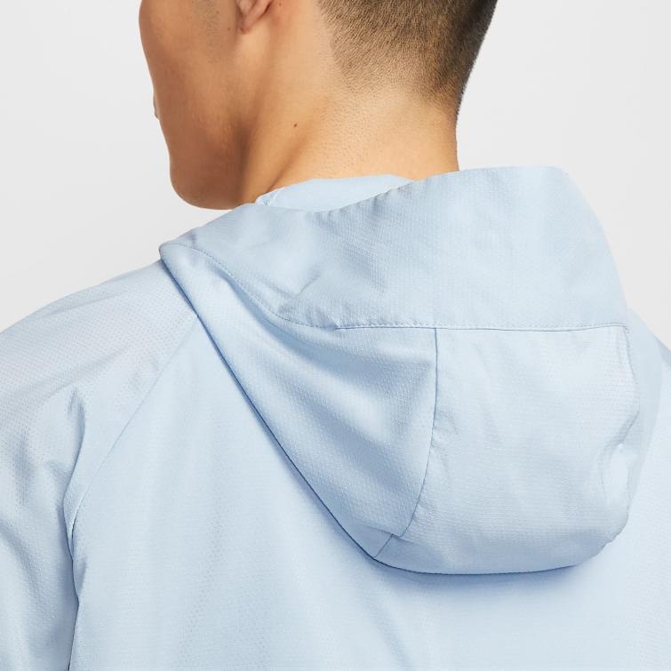 Nike Windrunner Comfortable Fashionable Minimalist Solid Color Jacket Men Jacket Light-Army-Blue IH0824-440