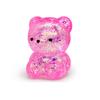 Mini Glitter Bear Squeeze Toy Stress Relief Clear Bear Stress Sugar Ball Sensory Toy Soft Slow Rising Decompression Fidget Toy