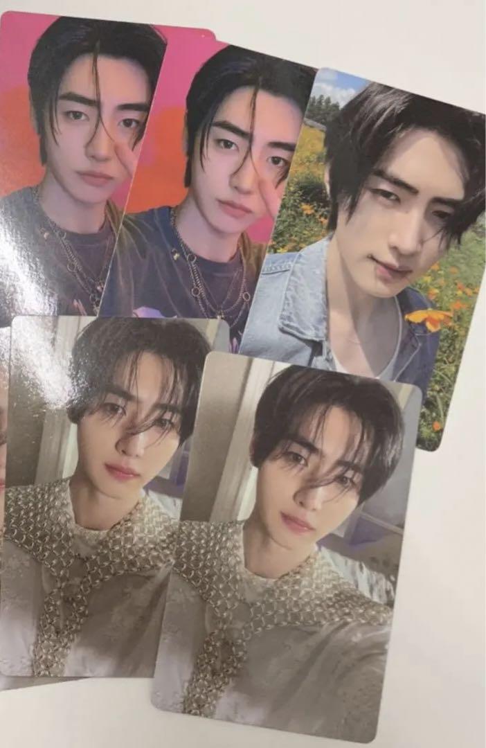 

[USED] ENHYPENORANGEBLOODSUNGHOON Sung Hoon trading card set of 5