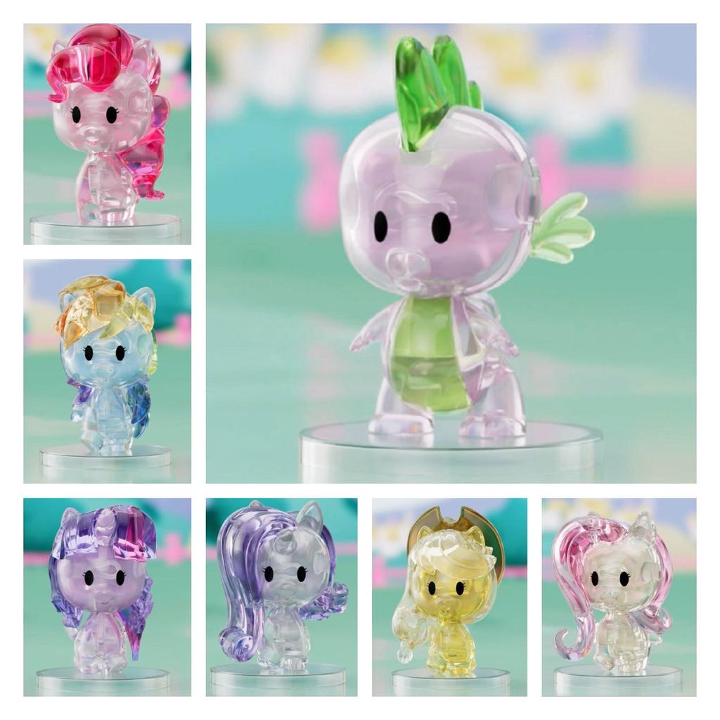 Cărămizi de construcție din cristal pentru adolescenți Model de construcție din cristal Little Pony Jucării