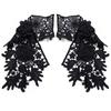 Water Soluble Lace Hollow Embroidery Shoulder Flower Doll Collar Lace Accessories Leaf Pattern Three-Dimensional Hollow Applique Fake Collar