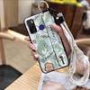 Cute Ring Phone Case For Tecno Camon15/15Air/16S/KD7H/CD6/CD7/Spark5/5Pro Anti-dust Back Cover Wristband Phone Holder