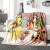 Winter Winnie Pooh Party Blanket Soft Throw Blanket For Home Bedroom Bed Sofa Travel Office Solid Christmas Blanket