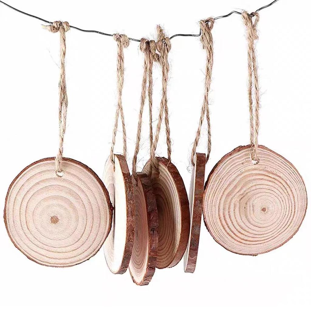 Houten Dennenschijven voor Doe-het-zelf Creatieve Decoratie en Kleuter Kunst