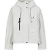 Annacole Women's Colorblock Hooded Workwear Jacket