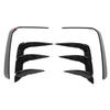 4Pcs Rear Bumper Side Splitter Glossy Black Stylish Rugged Rear Bumper Wind Knife For X3 G01 LCI M Sport