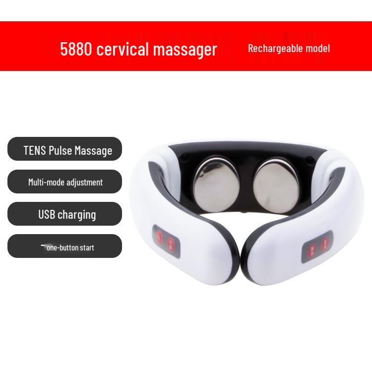 Masseur intelligent pour le cou et les épaules avec thérapie par impulsions et chaleur