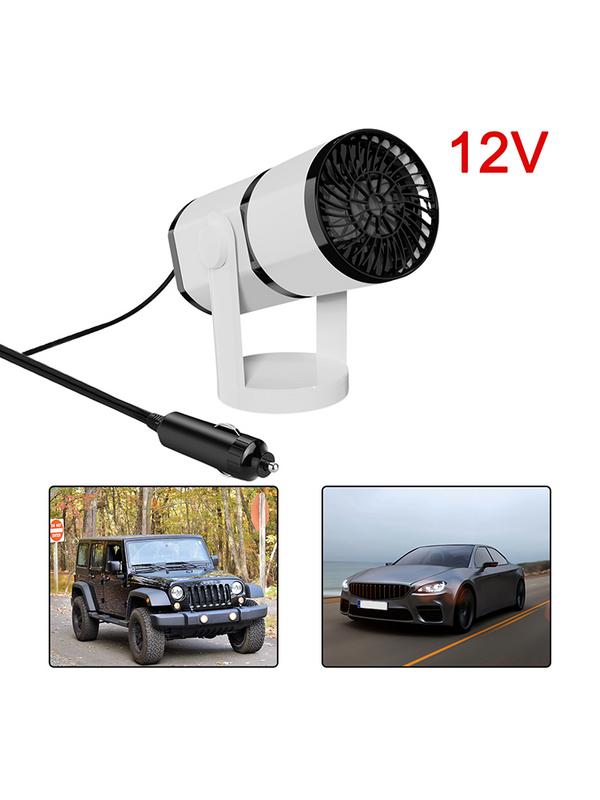 Anti-Fog Car Heater 2 In 1 Car Defroster Heating Cooling Fan Rotating Base 12V 150W/24V 200W for Auto Accessories