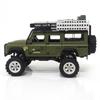 1/28 Scale 4WD 2.4Ghz Simulation Remote Control Off-Road Climbing Car with Front and Rear Lights Vehicle Model Toy