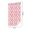 Wallpaper Flowers Coral and Powder Pink for Living Room and Bedroom 50x1000