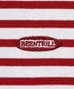 BEENTRILL Ovales Wappen Gestreiftes T-Shirt (rot)
