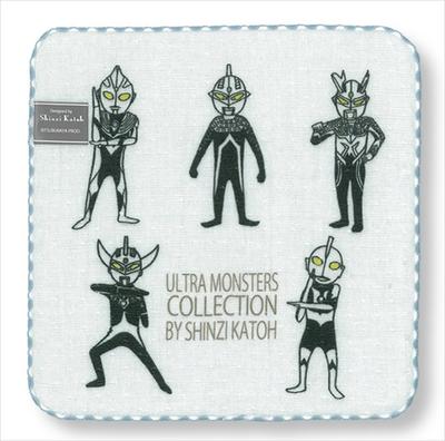 Kaneno Made In Gauze Hero 23 X Ultraman Quick Drying Towel, Japan, Towel, Non-Twist Pile, Collection, Approx. 23cm, MS, Senshu,