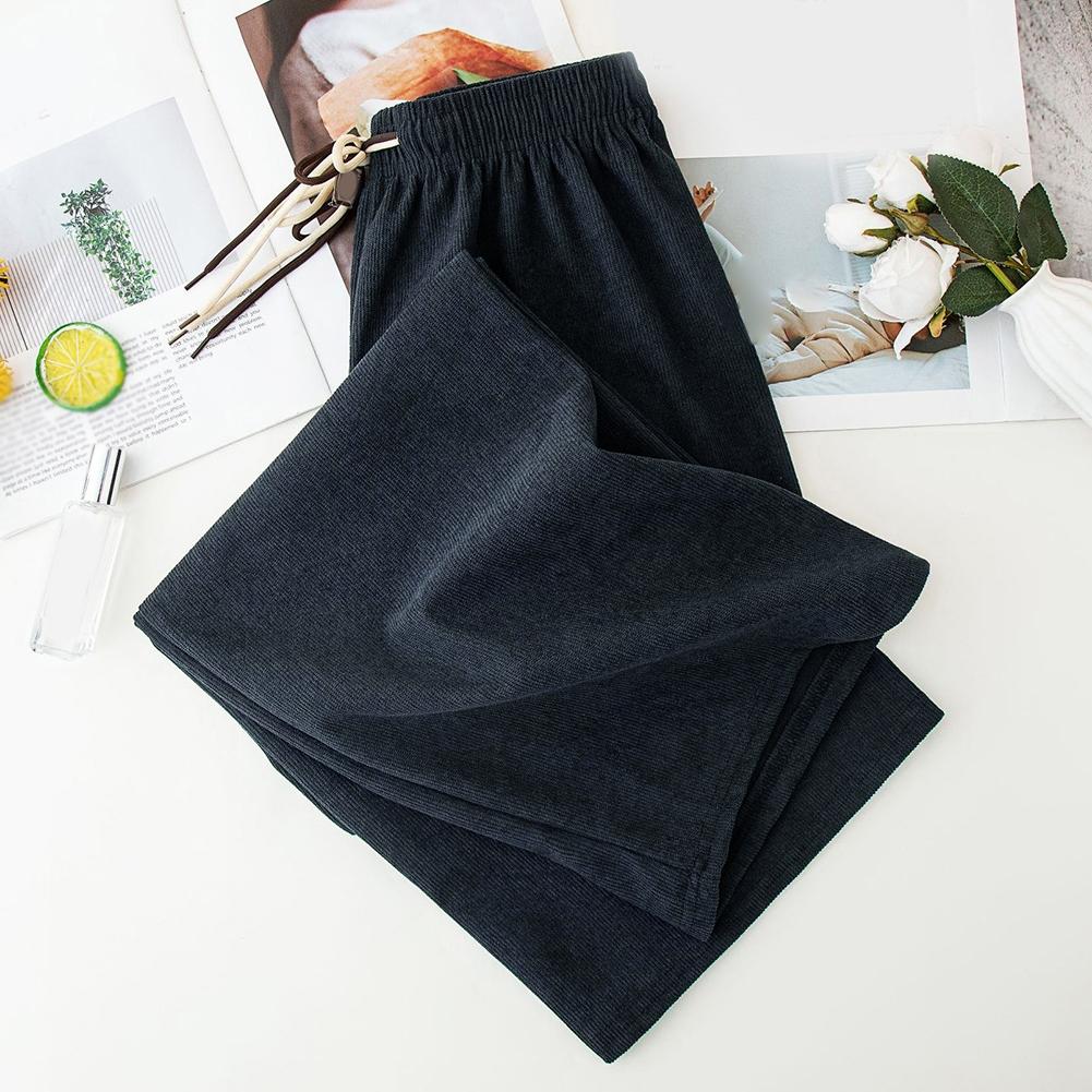 Beach Pants Casual Sports Pants Corduroy Wide Leg Pants