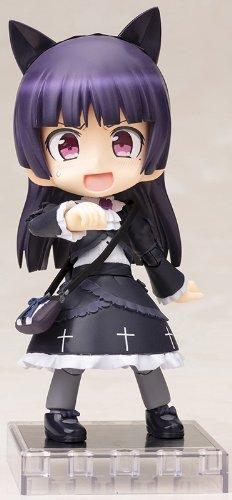 Kotobukiya My little sister be this Black cat PVC painted movable figure Q-posh can't cute. non-scale