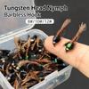 Professional Grade Fly Fishing Lures Baits With Metal Head For Depth Control And Movement Pack of 6