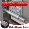 20Pcs New Hinge Quiet Roller Sleeves ABS Garage Door Hinge Rollers Noise Reducing Garage Door Hinge Roller Sleeves for Garages