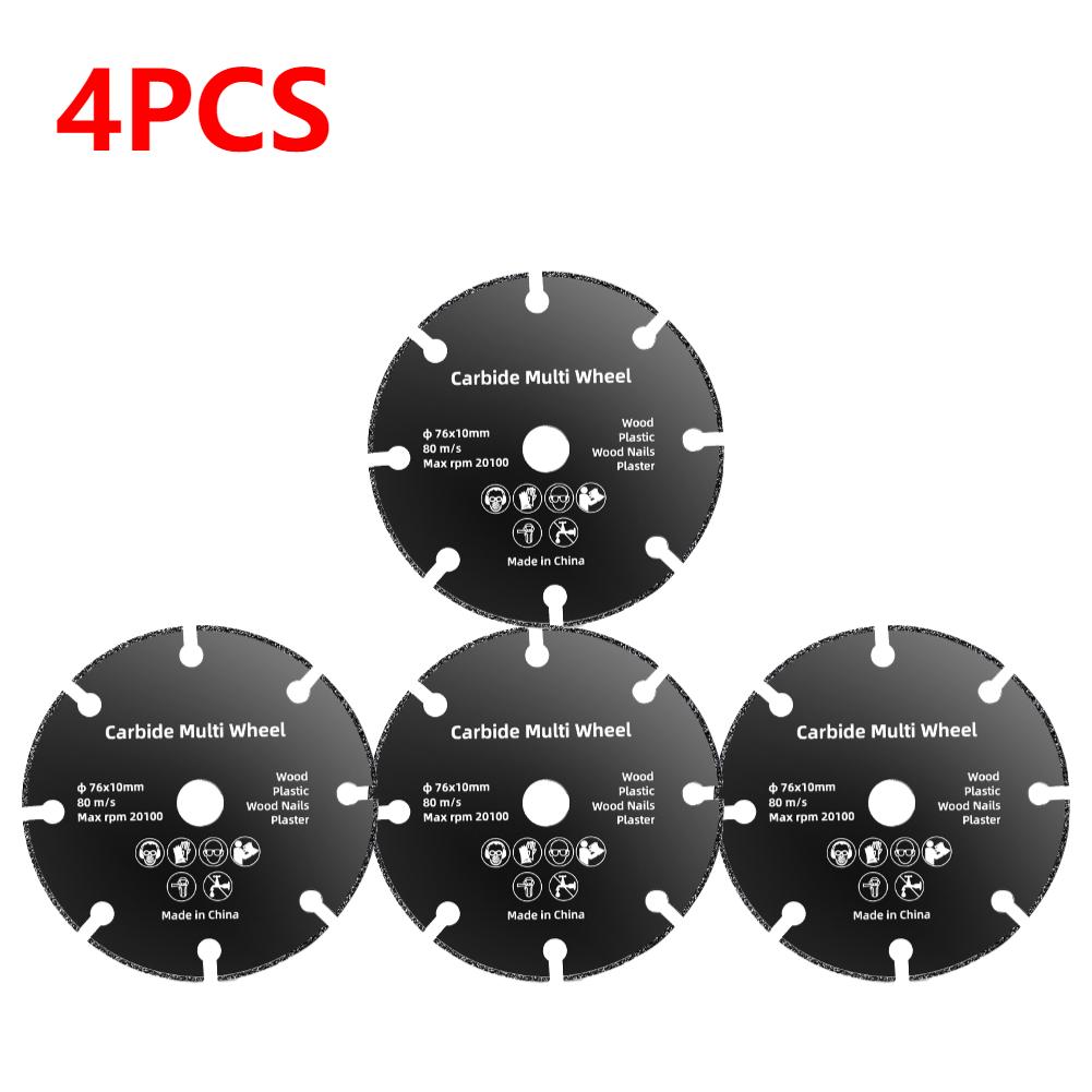 1-10PCS Glass Cutting Disc 76mm Metal Stainless Steel Saw Blade Diamond Jade Wine Bottle Ceramic Polish Angle Grinder Machine