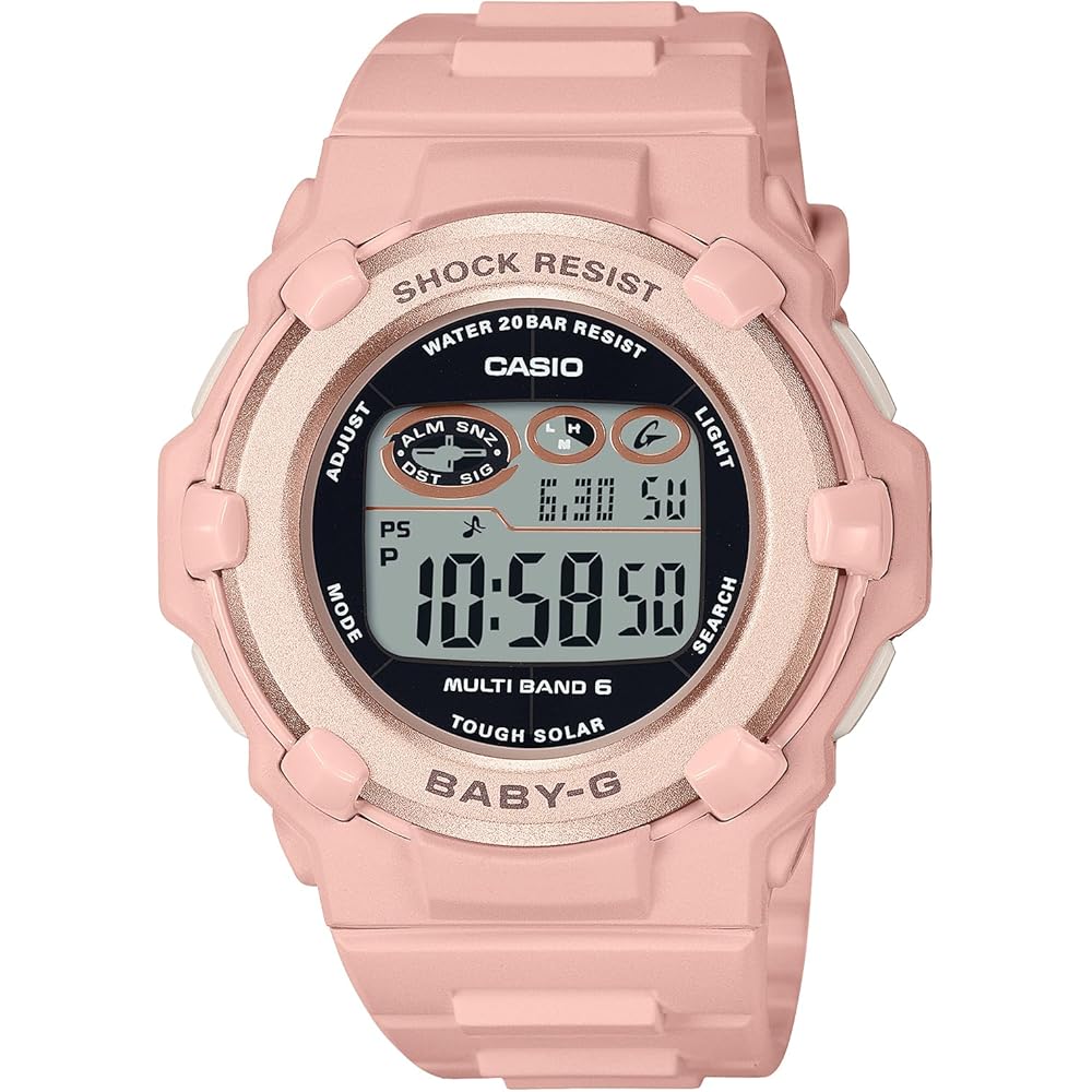Casio Baby-G Solar Radio-Controlled Watch BGR-3003NC-4JF Women s Pink Color