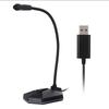 Computer Microphone RGB USB Bendable 360 Degree Omnidirectionnel Drive Free PC Desktop Mike