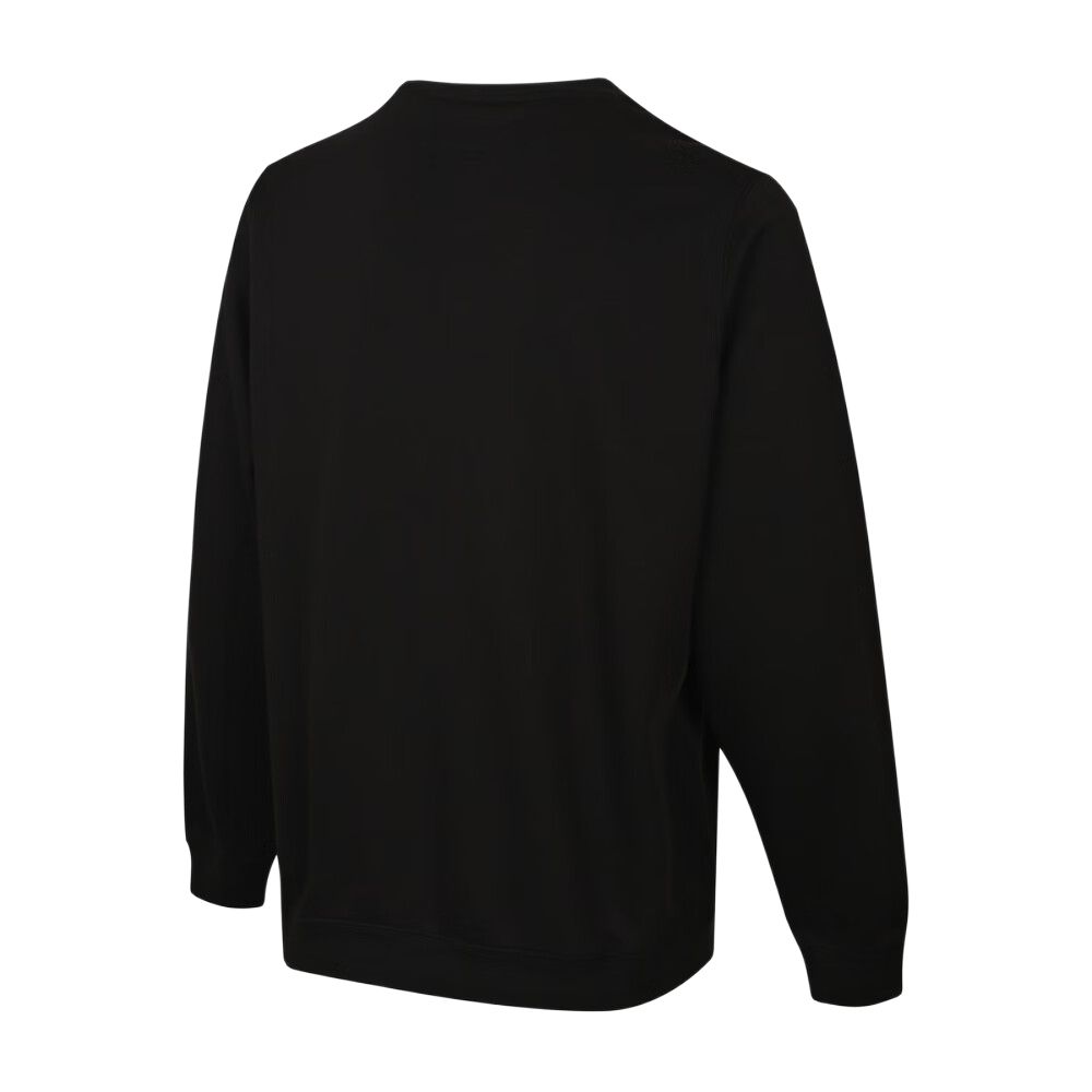 Converse Sweatshirts Men's Black Crew Neck Moderate MCJ697-023
