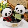 Silk Hanfu Panda Plush Toy Chinese Style Stuffed Animal Toys Plush Panda Pendant Kids Toy