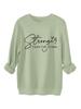 Stronger Than the Storm Women's Plush Hoodie - Thickened Warm Autumn/Winter Style