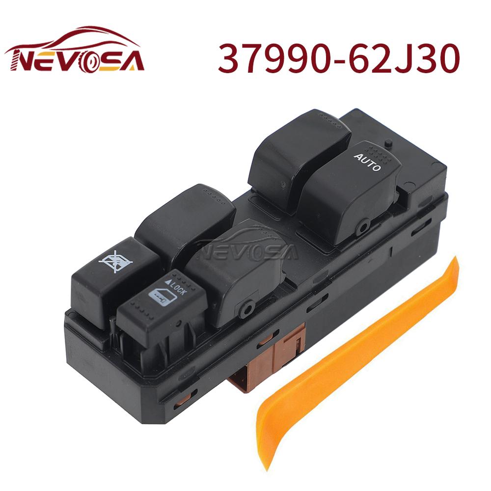 

NEVOSA For Suzuki Grand Vitara SX4 2006-2013 RHD Front Right Power Window Control Switch Door Glass Button Car Parts 37990-62J30 37990-62J30