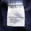 Papaya Cotton Linen Blend Pants 16 Navy Roll-up Hem Women Used