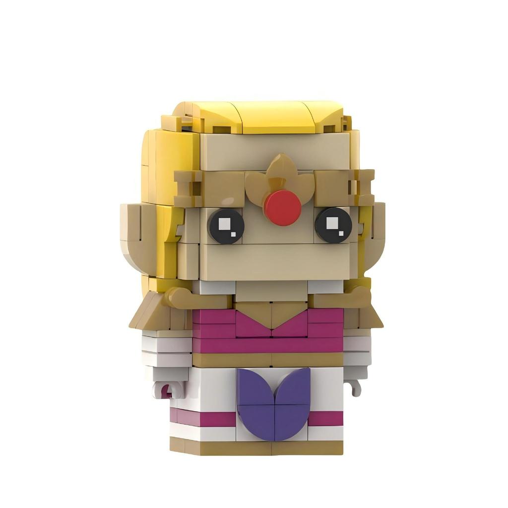 Brick Small Particle Ocarina Of Time Character Collection Brickhead Series Educational Men's Plug-in Toy