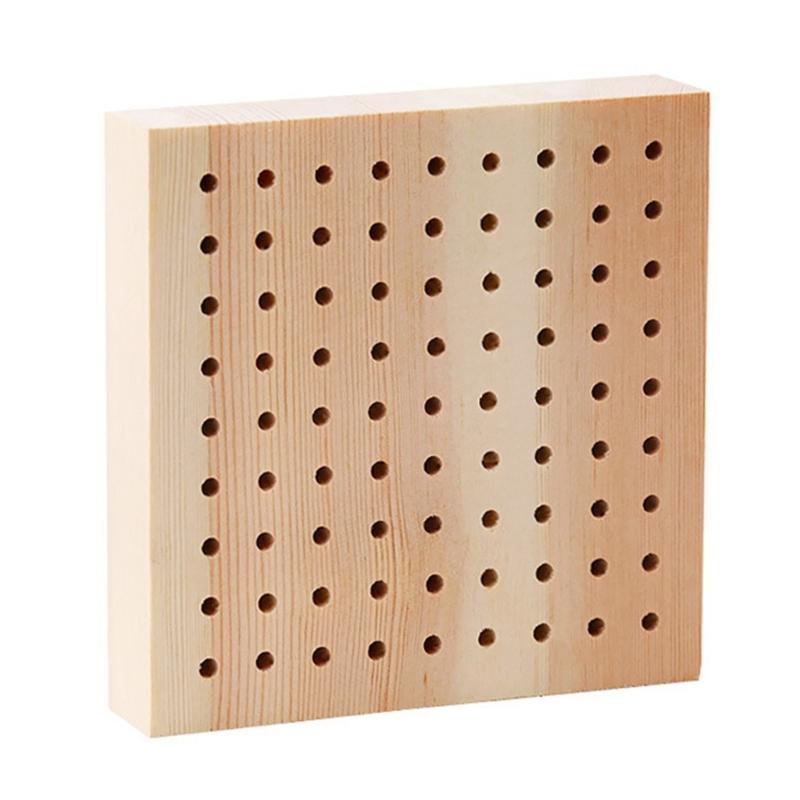 

Wood Clay Pottery Drying Stand Square Ceramic Display Stand For Display Figurines and Pottery Clay Sculpture Crafting 1