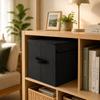Lidded Storage Hinged cubeTop Foldable Box Carrying Handle