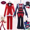 Hell's Inn Charlotte Mattina Stella TV Diavolo Vox Costume Cosplay Poliestere Stile Fantasy