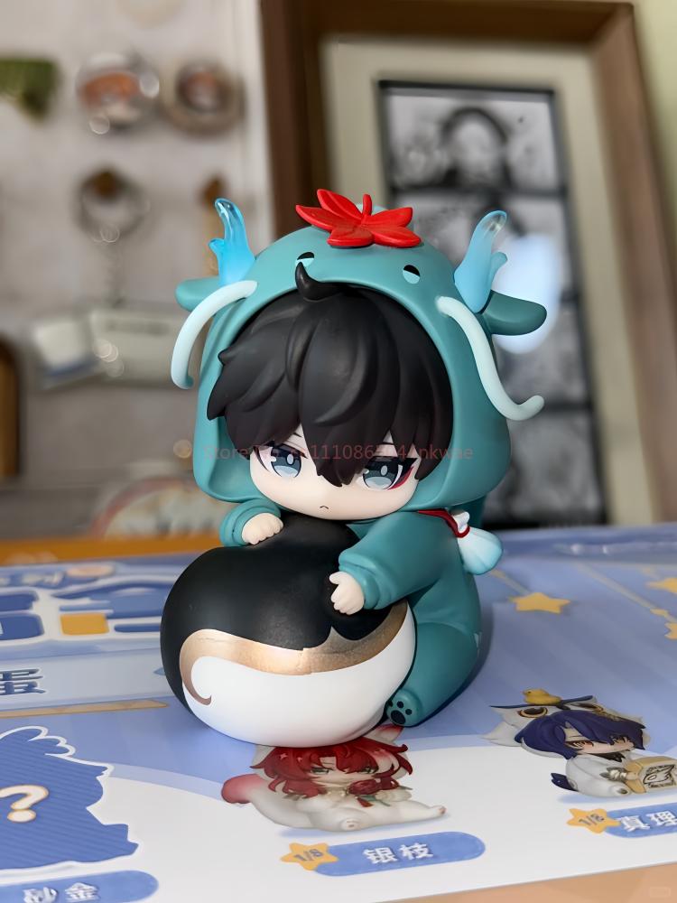 Honkai Star Rail Male Dormitory Series Blind Box Q.Ver Cute Mini Cartoon Figure Sunday Dan Heng Blade Aventurine Surprise Gift