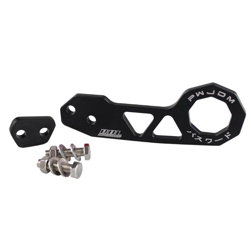 RASTP- JDM Style Racing Rear Tow Hook Aluminum Alloy Towing Hook For Honda Civic RS-TH004 чёрный