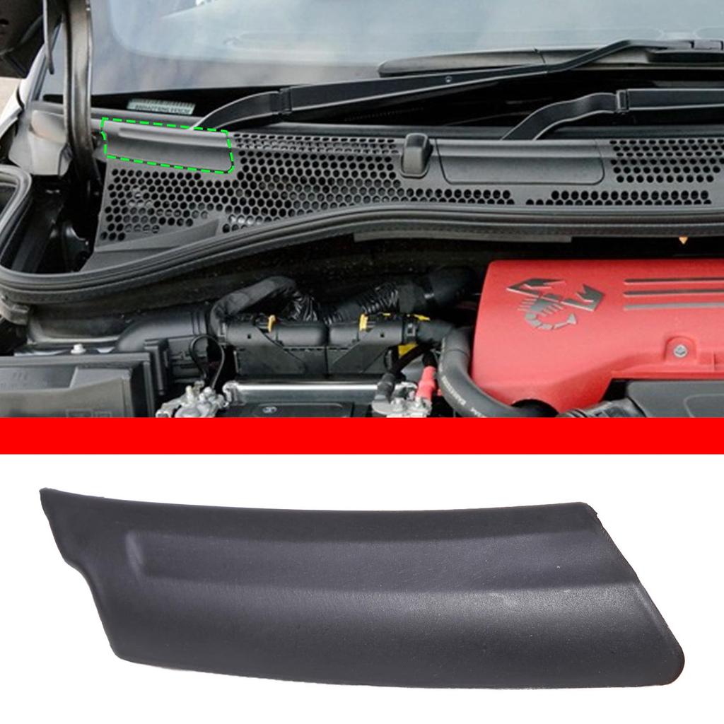 Replacement Wiper Scuttle Panel for Fiat 500 and Abarth 500 Front Wiper Arm Left and Right Side Exterior Wiper (2007-2015), Cover, Trim, Parts,