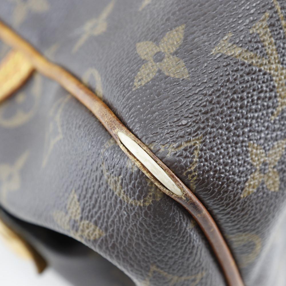 Louis Vuitton Montorgueil PM Umhängetasche M95565 Braun Monogram Canvas Damen Gebraucht