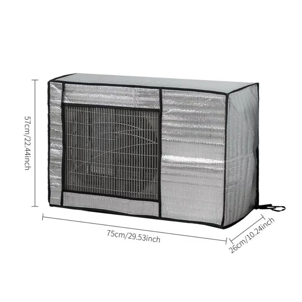 

Водонепроницаемый чехол из алюминиевой фольги Защита от УФ-лучей Чехол для наружного блока Прочный чехол для кондиционера S