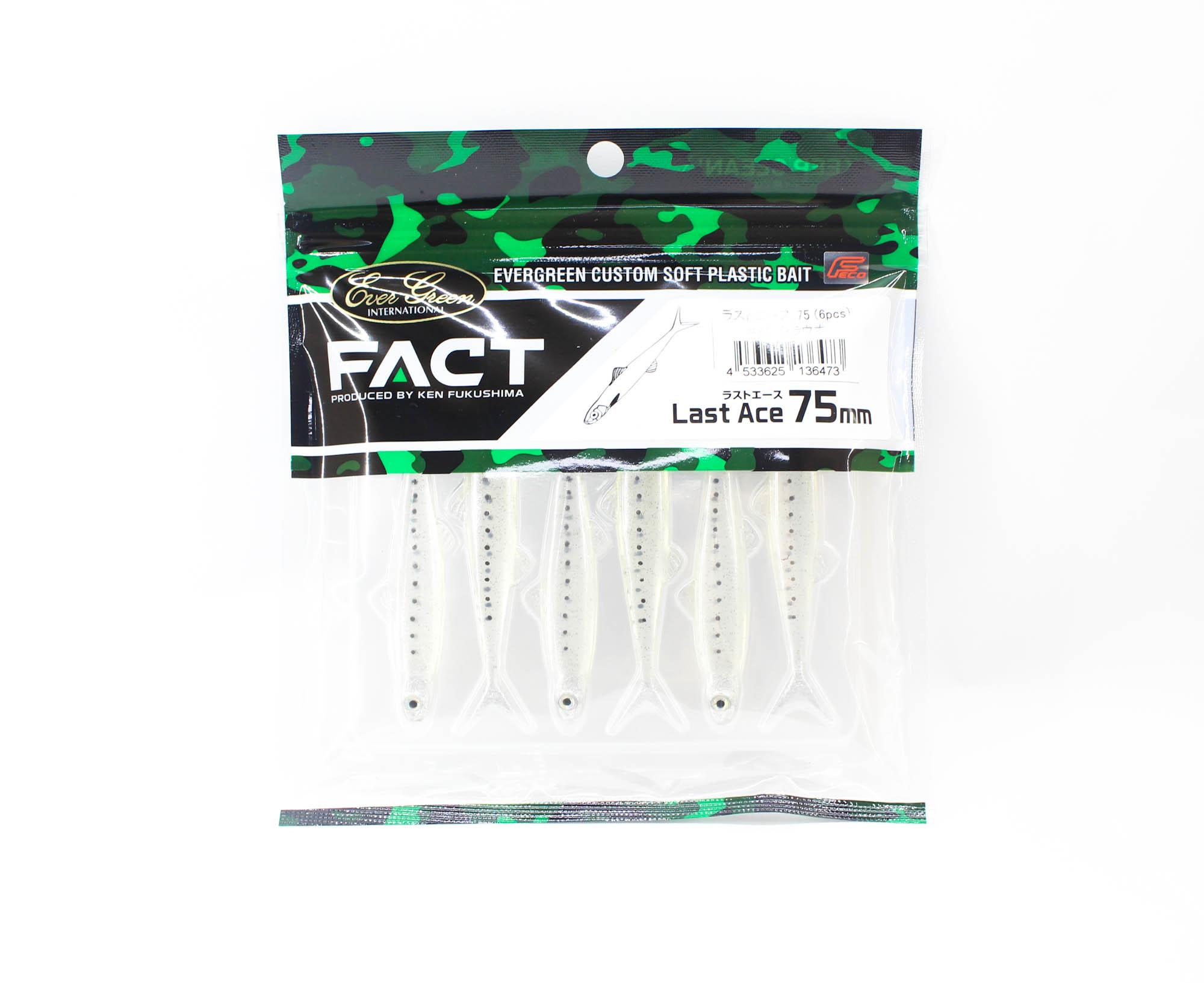 

Evergreen Soft Lure Last Ace 75 - 6 piece/pack - 95 (6473)